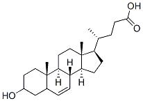 CAS#: 3664-87-7, (4R)-4-[(3R,5S,8S,9S,10S,13R,14S,17R)-3-Hydroxy-10,13-Dimethyl-2,3,4,5,8,9,11,12,14,15,16,17-Dodecahydro-1H-Cyclopenta[a]Phenanthren-17-Yl]Pentanoic Acid