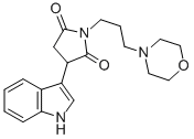 CAS#: 3670-97-1, 3-(1H-Indol-3-Yl)-1-(3-Morpholin-4-Ylpropyl)Pyrrolidine-2,5-Dione