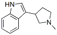 CAS#: 3671-00-9, 3-(1-Methylpyrrolidin-3-Yl)-1H-Indole