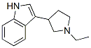 CAS#: 3671-01-0, 3-(1-Ethylpyrrolidin-3-Yl)-1H-Indole