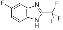 CAS 登录号：3671-47-4， 6-氟-2-(三氟甲基)-1H-苯并咪唑