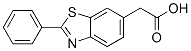 CAS#: 36782-39-5, 2-(2-Phenyl-1,3-Benzothiazol-6-Yl)Acetic Acid