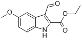 CAS#: 36820-78-7, 3-Formyl-5-Methoxy-1H-Indole-2-Carboxylic Acid Ethyl Ester