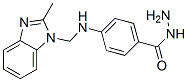 CAS#: 36841-32-4, 4-[(2-Methylbenzimidazol-1-Yl)Methylamino]Benzohydrazide