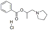 CAS 登录号:36846-57-8, 1-吡咯烷-1-基丙-2-基苯甲酸酯盐酸盐