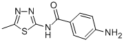 CAS#: 36855-78-4, 4-Amino-N-(5-Methyl-1,3,4-Thiadiazol-2-Yl)Benzamide