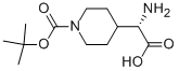CAS#: 368866-11-9, (S)-1-Boc-4-(Aminocarboxymethyl)Piperidine