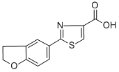 CAS#: 368869-97-0, 2-(2,3-Dihydro-1-Benzofuran-5-Yl)-1,3-Thiazole-4-Carboxylic Acid