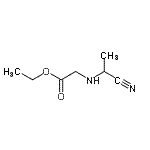 CAS 登录号：369368-44-5， 乙基N-(1-氰基乙基)甘氨酸酯