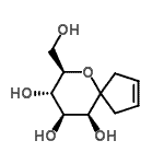 CAS#: 369397-30-8, (7R,8S,9S,10S)-7-(Hydroxymethyl)-6-Oxaspiro[4.5]Dec-2-Ene-8,9,10-Triol