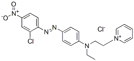 CAS#: 36986-04-6, 4-(2-Chloro-4-Nitrophenyl)Diazenyl-N-Ethyl-N-(2-Pyridin-1-Ium-1-Ylethyl)Aniline Chloride