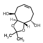 CAS#: 370103-88-1, (3aS,4S,6Z,9S,9aS)-2,2-Dimethyl-3A,4,5,8,9,9A-Hexahydrocycloocta[d][1,3]Dioxole-4,9-Diol