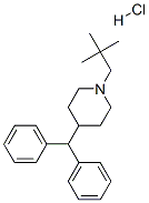 CAS#: 37015-90-0, 4-Benzhydryl-1-(2,2-Dimethylpropyl)Piperidine Hydrochloride