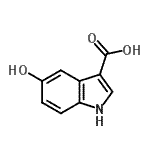 CAS#: 3705-21-3, 5-Hydroxy-1H-Indole-3-Carboxylic Acid