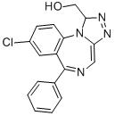 CAS#: 37115-43-8, alpha-Hydroxyalprazolam