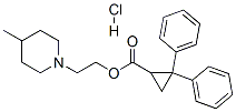 CAS#: 37124-13-3, 2-(4-Methylpiperidin-1-Yl)Ethyl 2,2-Diphenylcyclopropane-1-Carboxylate Hydrochloride