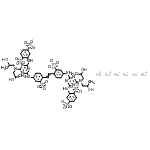 CAS # 371756-75-1, Hexasodium 2-[[4-[Bis(2-Hydroxypropyl)Amino]-6-[4-[2-[4-[[4-[Bis(2-Hydroxypropyl)Amino]-6-(2,5-Disulfonatoanilino)-1,3,5-Triazin-2-Yl]Amino]-2-Sulfonato-Phenyl]Vinyl]-3-Sulfonato-Anilino]-1,3,5-Triazin-2-Yl]Amino]Benzene-1,4-Disulfonate