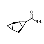 CAS 登录号：3721-68-4， (1S,2R,4S)-三环[4.1.0.0<sup>2,4</sup>]庚烷-3-甲酰胺