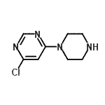 CAS 登录号：373356-50-4， 4-氯-6-(1-哌嗪基)嘧啶