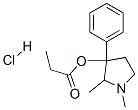 CAS#: 3734-16-5, 1,2-Dimethyl-3-Phenylpyrrolidin-3-Yl Propionate Hydrochloride