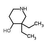 CAS#: 373603-91-9, 3,3-Diethyl-4-Piperidinol