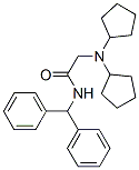 CAS 登录号:37390-26-4, 2-(二环戊基氨基)-N-(二苄基)-乙酰胺