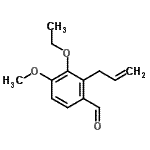 CAS 登录号：374073-49-1， 2-烯丙基-3-乙氧基-4-甲氧基苯甲醛