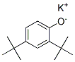 CAS 登录号：37408-22-3， 钾2,4-二叔丁基苯酚