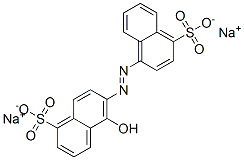 CAS#: 3746-79-0, Disodium 5-hydroxy-6-((4-sulphonatonaphthyl)azo)naphthalenesulphonate