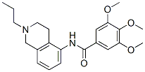 CAS#: 37481-31-5, 3,4,5-Trimethoxy-N-(2-Propyl-3,4-Dihydro-1H-Isoquinolin-5-Yl)Benzamide