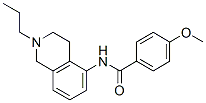 CAS#: 37481-46-2, 4-Methoxy-N-(2-Propyl-3,4-Dihydro-1H-Isoquinolin-5-Yl)Benzamide