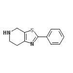 CAS 登录号：374824-28-9， 2-苯基-4,5,6,7-四氢[1,3]噻唑并[5,4-c]吡啶