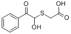 CAS#: 37510-29-5, (1-Hydroxy-2-Oxo-2-Phenylethyl)Thio]Acetic Acid