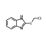 CAS 登录号：37525-49-8， 2-[(氯甲基)硫基]-1H-苯并咪唑