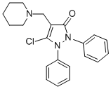 CAS#: 37585-42-5, 5-Chloro-1,2-Di(Phenyl)-4-(Piperidin-1-Ylmethyl)Pyrazol-3-One