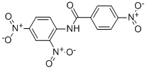 CAS#: 37632-91-0, N-(2,4-Dinitrophenyl)-4-Nitro-Benzamide