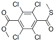 CAS 登录号：3765-57-9， 甲基2,3,5,6-四氯-4-甲硫基羰基苯甲酸酯