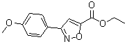 CAS#: 376623-69-7, Ethyl 3-(4-Methoxyphenyl)-1,2-Oxazole-5-Carboxylate