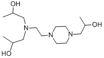 CAS#: 3768-41-0, 1-[4-[2-(Bis(2-Hydroxypropyl)Amino)Ethyl]Piperazin-1-Yl]Propan-2-Ol