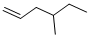 CAS#: 3769-23-1, 4-Methyl-1-Hexene