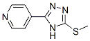 CAS#: 3770-47-6, 4-(5-Methylsulfanyl-2H-1,2,4-Triazol-3-Yl)Pyridine