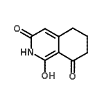 CAS 登录号：37704-54-4， 1-羟基-6,7-二氢-3,8(2H,5H)-异喹啉二酮