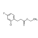 CAS#: 377083-93-7, Ethyl 3-(2-Chloro-4-Fluorophenyl)Propanoate