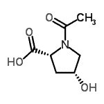 CAS#: 37712-75-7, (4R)-1-Acetyl-4-Hydroxy-D-Proline