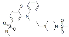 CAS 登录号：3773-37-3， N,N-二甲基-10-[3-(4-甲基磺酰基哌嗪-1-基)丙基]吩噻嗪-2-磺酰胺