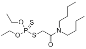 CAS 登录号:37744-60-8, N,N-二丁基-2-二乙氧基硫代膦酰硫基乙酰胺