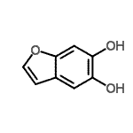 CAS 登录号：37761-74-3， 1-苯并呋喃-5,6-二醇