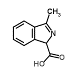 CAS 登录号：37812-42-3， 3-甲基-1H-异吲哚-1-羧酸
