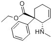 CAS 登录号:37815-44-4, 乙基(1S,2R)-2-甲基氨基-1-苯基环己-3-烯-1-羧酸酯