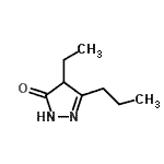 CAS 登录号：37826-60-1， 4-乙基-5-丙基-2,4-二氢-3H-吡唑-3-酮